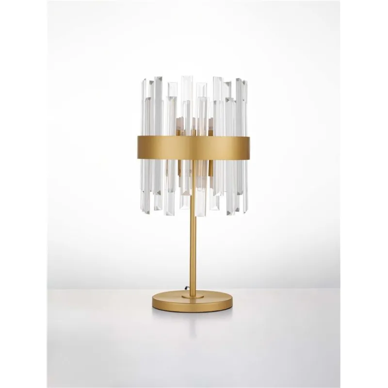 Veioza 9695122 Crown Nova Luce, Clasic, G9, Auriu