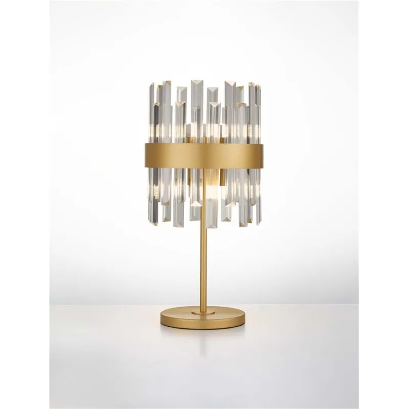 Veioza 9695122 Crown Nova Luce, Clasic, G9, Auriu