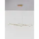 Lustra 9695214 Raccio Nova Luce, Modern, Led, Auriu