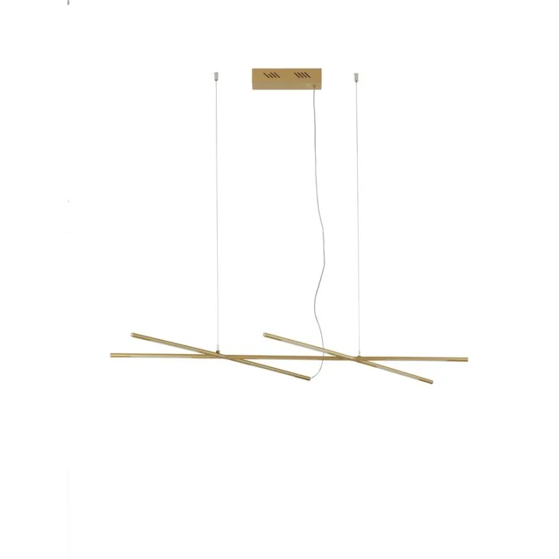 Lustra 9695214 Raccio Nova Luce, Modern, Led, Auriu