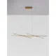 Lustra 9695214 Raccio Nova Luce, Modern, Led, Auriu
