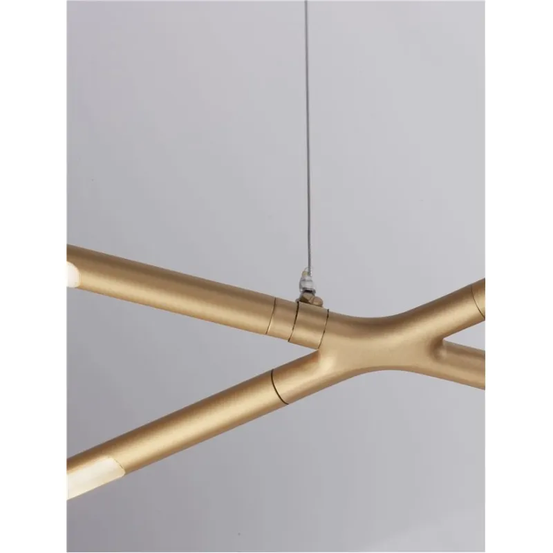 Lustra 9695214 Raccio Nova Luce, Modern, Led, Auriu