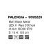 Pendul 9695226 Palencia Nova Luce, Modern, Led, Negru