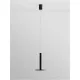 Pendul 9695226 Palencia Nova Luce, Modern, Led, Negru