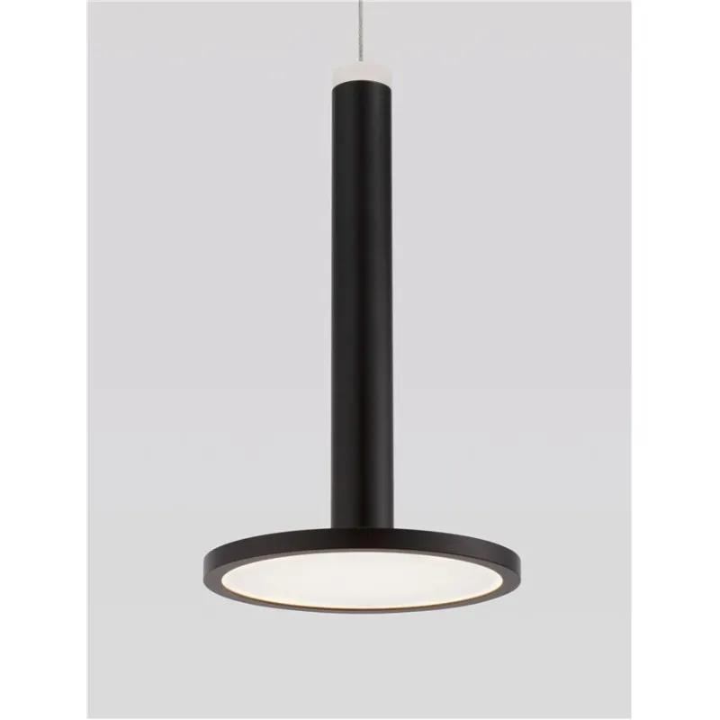 Pendul 9695226 Palencia Nova Luce, Modern, Led, Negru