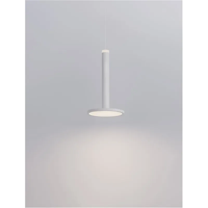 Pendul 9695228 Palencia Nova Luce, Modern, Led, Alb