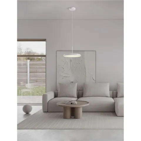 Pendul 9695321 Ophelia Nova Luce, Modern, Led, Alb