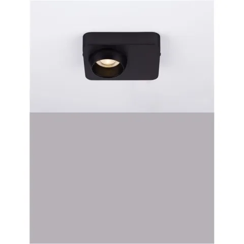 Plafoniera 9870028 Kedros Nova Luce, Modern, Led, Negru