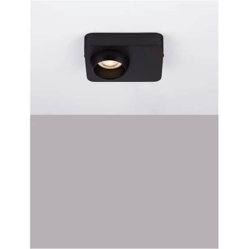 Plafoniera 9870028 Kedros Nova Luce, Modern, Led, Negru