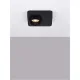 Plafoniera 9870028 Kedros Nova Luce, Modern, Led, Negru