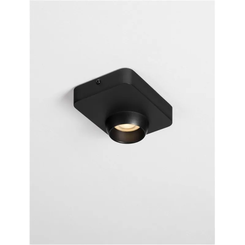 Plafoniera 9870028 Kedros Nova Luce, Modern, Led, Negru