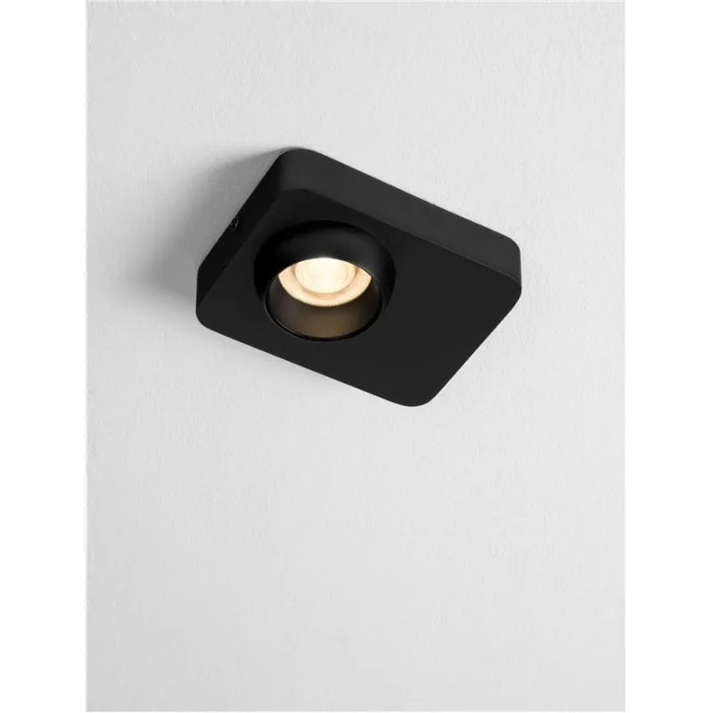 Plafoniera 9870028 Kedros Nova Luce, Modern, Led, Negru
