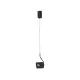 Pendul 9870030 Kedros Nova Luce, Modern, Led, Negru