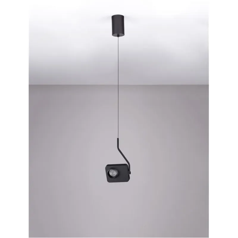 Pendul 9870030 Kedros Nova Luce, Modern, Led, Negru