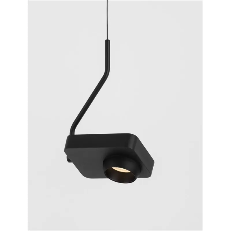Pendul 9870030 Kedros Nova Luce, Modern, Led, Negru