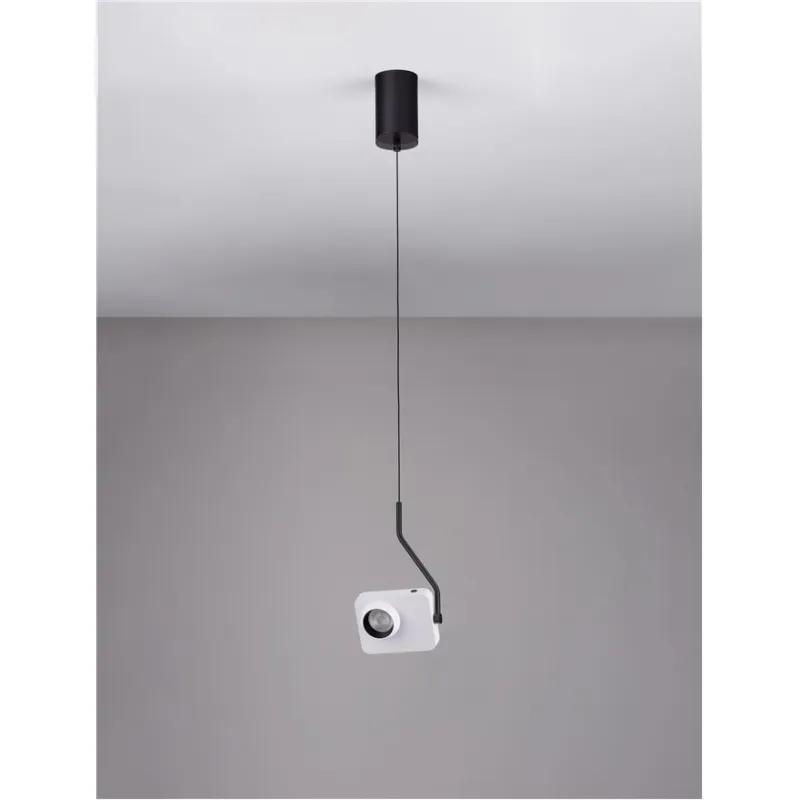Pendul 9870031 Kedros Nova Luce, Modern, Led, Alb