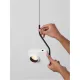Pendul 9870031 Kedros Nova Luce, Modern, Led, Alb