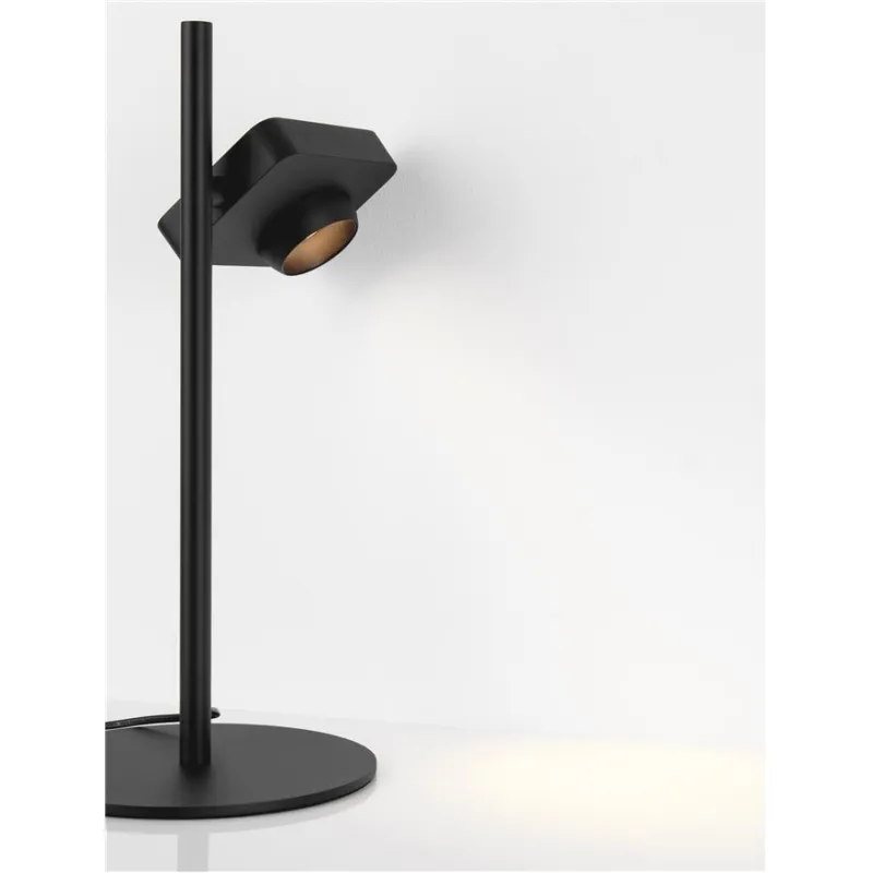 Veioza 9870032 Kedros Nova Luce, Modern, Led, Negru