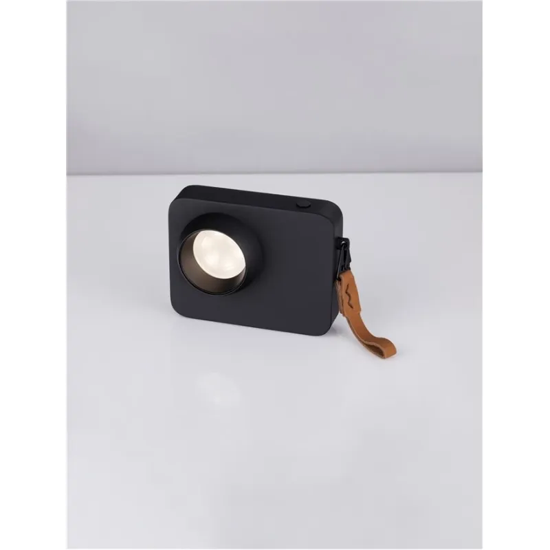 Veioza 9870036 Kedros Nova Luce, Modern, Led, Negru