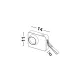 Veioza 9870036 Kedros Nova Luce, Modern, Led, Negru