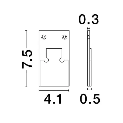 Terminal Șina Magnetică Aplicată 9912603 Buxton Magnetic Nova Luce