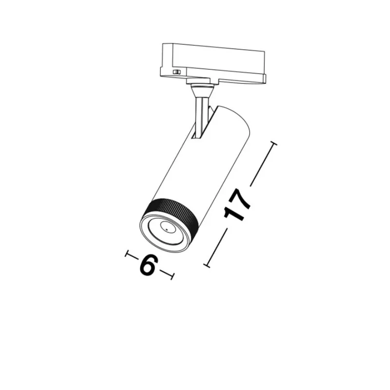 Downlight 3 Faze 9913072 4-Wires Track Nova Luce