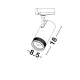 Downlight 3 Faze 9913073 4-Wires Track Nova Luce