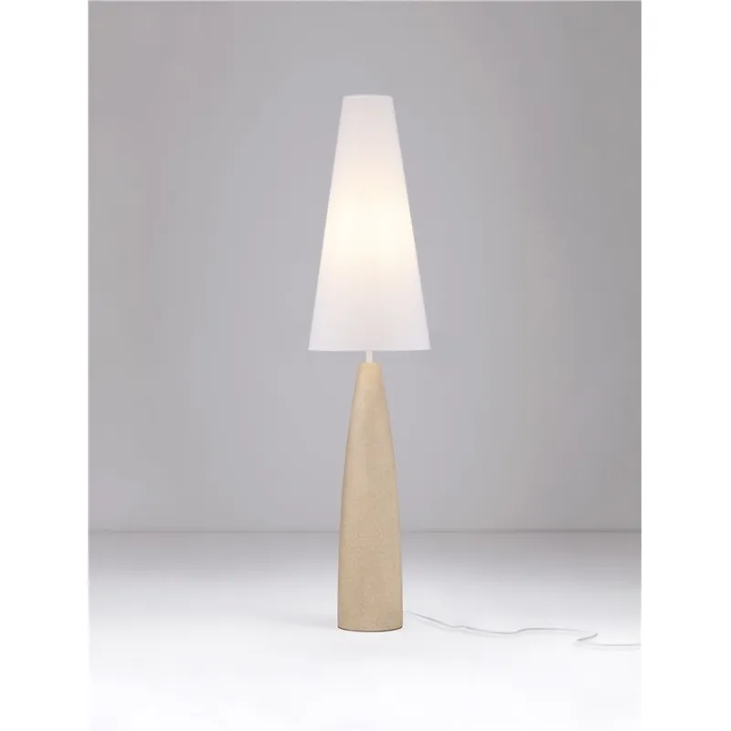 Lampadar 9919103 Mizu Nova Luce, Natural, E27, Alb