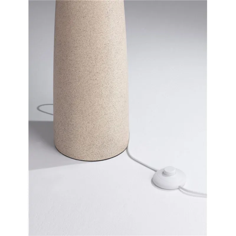 Lampadar 9919103 Mizu Nova Luce, Natural, E27, Alb
