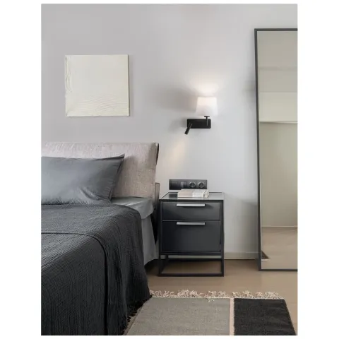 Aplica 9919151 Savona Nova Luce, Modern, E27, Negru