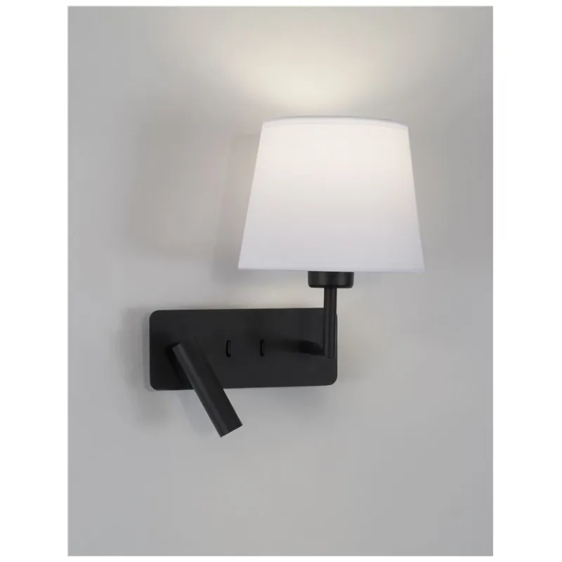 Aplica 9919151 Savona Nova Luce, Modern, E27, Negru