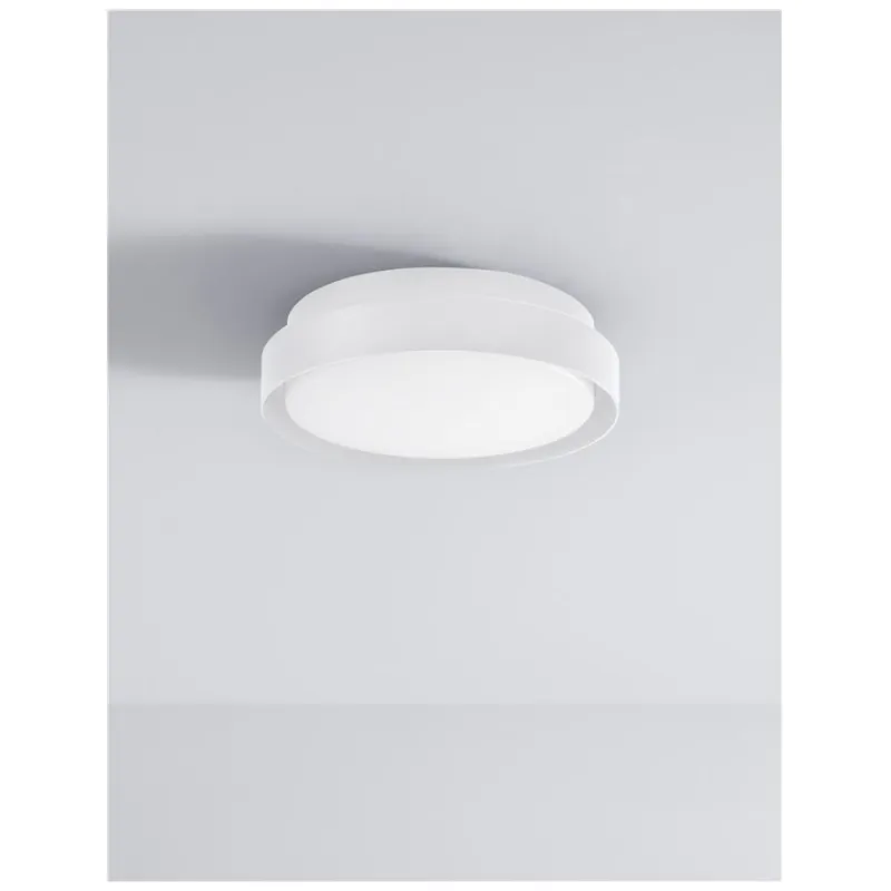 Plafoniera Exterior 9944602 Oliver Nova Luce, Modern, Led, Alb