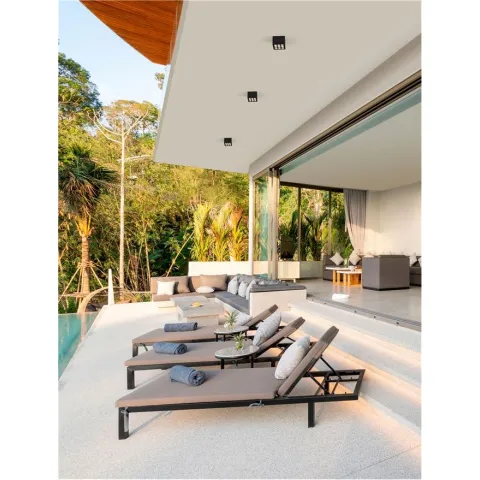 Plafoniera Exterior 9971479 Jax Nova Luce, Modern, Led, Antracit