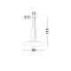 Suspensie PRESSIONE Nova Luce Modern, E27, 4587602, Grecia