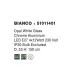 Suspensie BIANCO Nova Luce Modern, E27, 51011401, Grecia