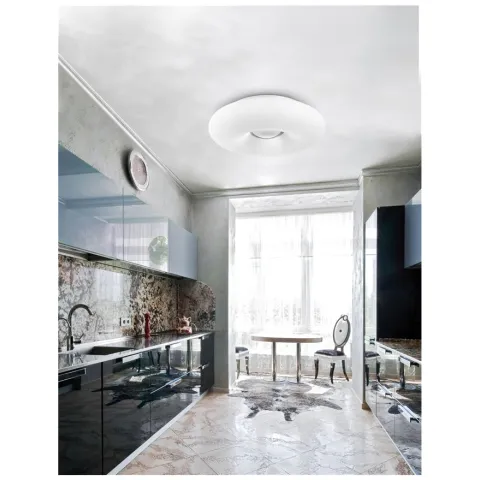 Plafoniera BIANCO Nova Luce Modern, E27, 51011402, Grecia