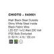 Pendul CHIOTO Nova Luce Modern, E27, 540601, Grecia