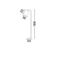 Lampadar STABILE Nova Luce Modern, E27, 549603, Grecia