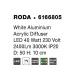 Plafoniera RODA Nova Luce Modern, Led, 6166805, Grecia