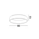 Plafoniera RANDO Nova Luce Modern, Led, 6167207, Grecia