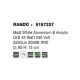 Plafoniera RANDO Nova Luce Modern, Led, 6167207, Grecia
