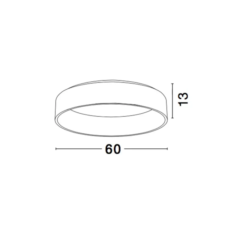 Plafoniera RANDO Nova Luce Modern, Led, 6167210, Grecia
