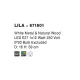Lampa de Birou LILA Nova Luce Modern, E27, 671601, Grecia