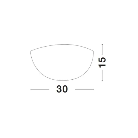 Aplica SHELL Nova Luce Modern, E27, 702201, Grecia