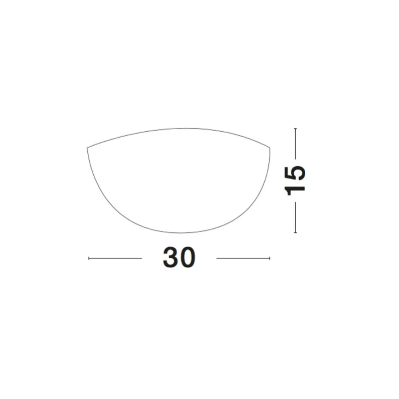 Aplica SHELL Nova Luce Modern, E27, 702201, Grecia