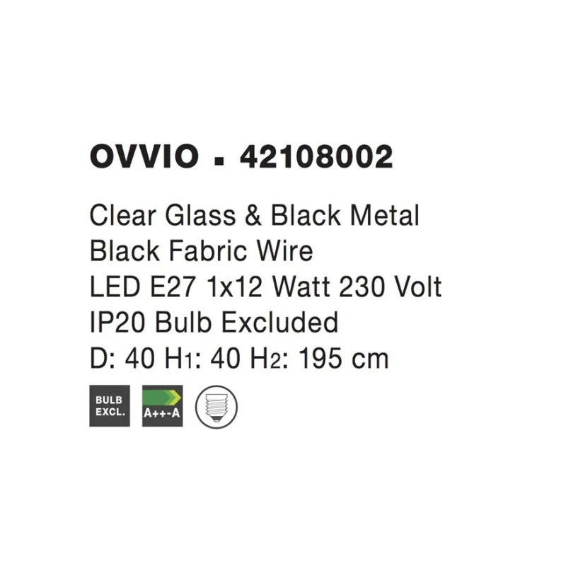 Plafoniera FANO Nova Luce Modern, Led, 71045001, Grecia