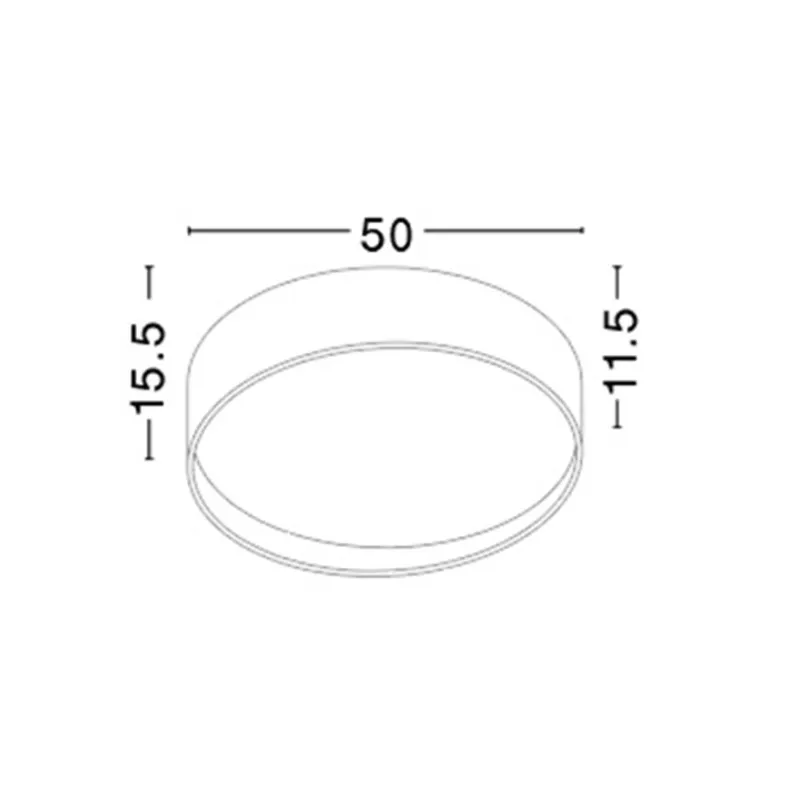 Plafoniera FANO Nova Luce Modern, Led, 71045002, Grecia