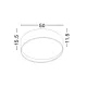 Plafoniera FANO Nova Luce Modern, Led, 71045002, Grecia