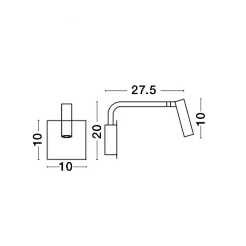 Aplica SICILY Nova Luce Modern, Led, 7140181, Grecia