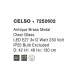 Suspensie CELSO Nova Luce Modern, E27, 7252602, Grecia
